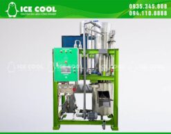 Máy làm đá viên công nghiệp 500kg đáp ứng hoàn hảo nhu cầu làm đá viên