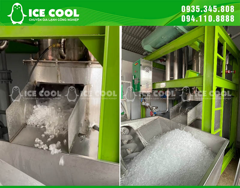 Máy đá viên ICE COOL chất lượng cao, dịch vụ bảo hành nhanh chóng 24/7, đá trong suốt vệ sinh