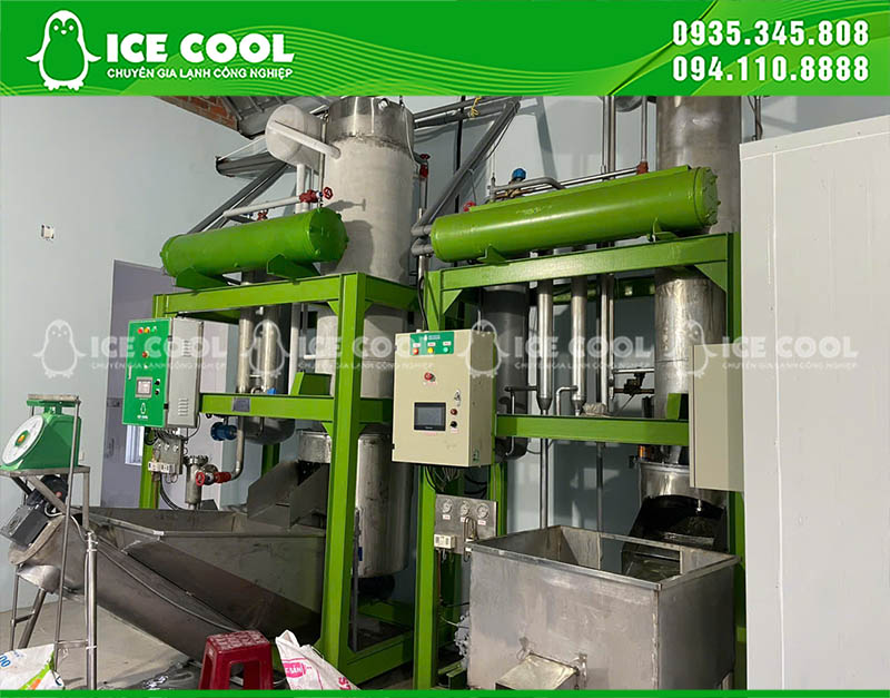 Cung cấp máy đá viên công nghiệp giúp doanh nghiệp chủ động sản xuất đá sạch, tiết kiệm chi phí