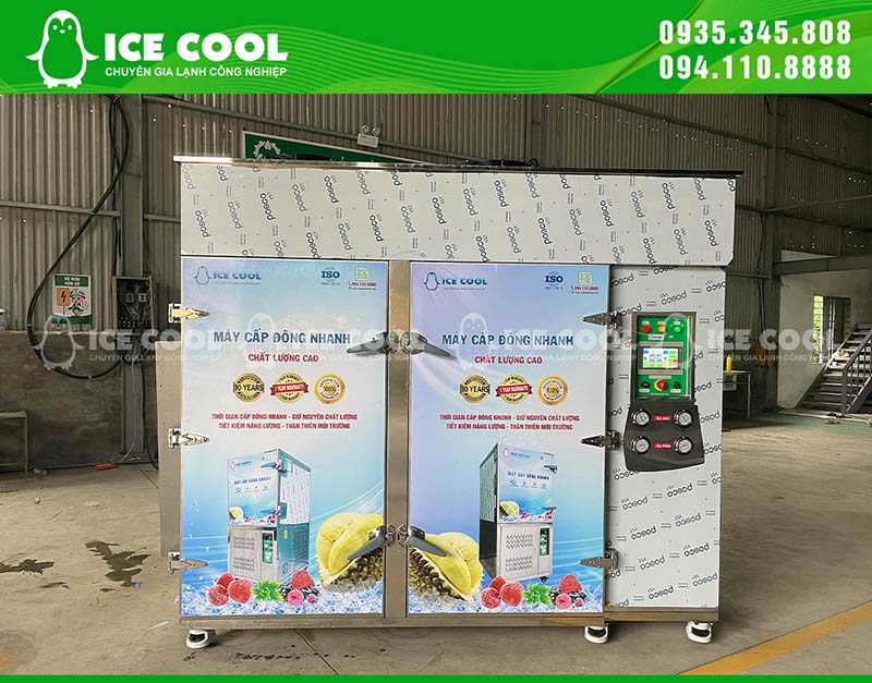 Máy cấp đông nhanh 24 khay ICE COOL chất lượng cao