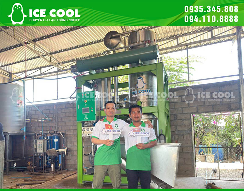 Máy đá viên ICE COOL được đánh giá cao nhờ công nghệ làm lạnh tiên tiến, giúp tiết kiệm điện năng và đảm bảo hiệu suất làm đá tối ưu
