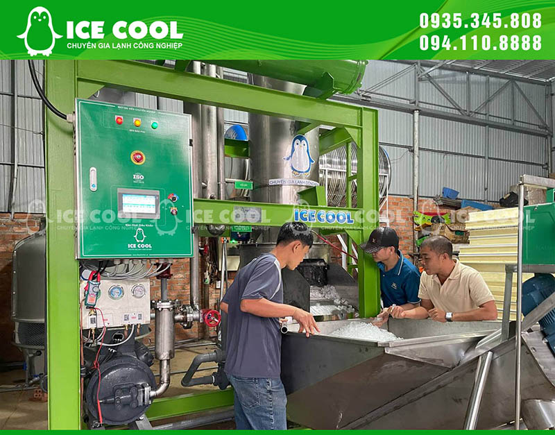 Mỗi dòng máy ICE COOL đều có thời gian tiêu chuẩn để hoàn thành một mẻ đá, dao động từ 20 đến 45 phút tùy công suất và điều kiện môi trường