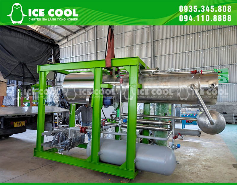 Chuyển giao hệ thống 2 máy làm đá viên Trà Vinh, ICE COOL một lần nữa khẳng định năng lực cung cấp giải pháp toàn diện