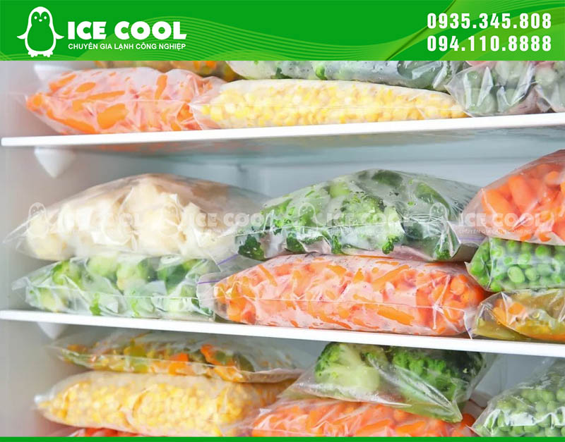 Thực phẩm cấp đông nhanh để bảo quản lâu hơn